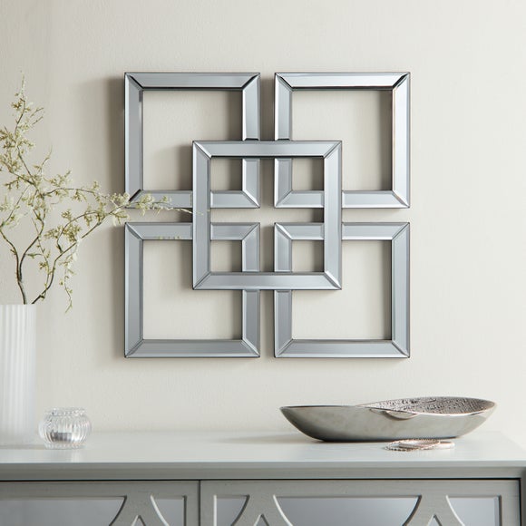 Luxe Decorative Geo Mirror Wall Art - image 1