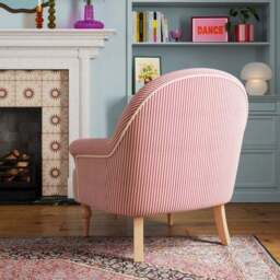 Petit Tiny Stripe Occasional Armchair - thumbnail 2