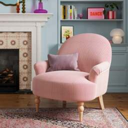 Petit Tiny Stripe Occasional Armchair - thumbnail 1