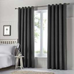 Tyla Blackout Eyelet Curtains - thumbnail 2