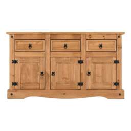 Corona Large Sideboard, Pine - thumbnail 3