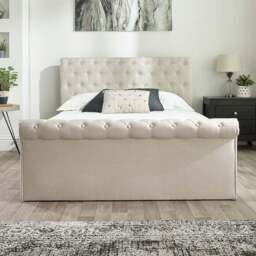 Chesterfield Linen Ottoman Bed Frame - thumbnail 5