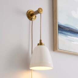 Churchgate Harby Plug In Wall Light - thumbnail 1