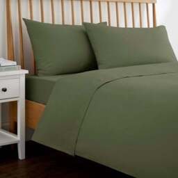 Pure Cotton Plain Dye Duvet Cover - thumbnail 2