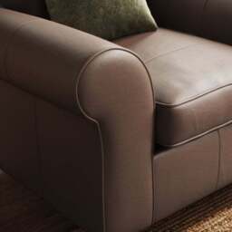 Flori Classic Leather Armchair - thumbnail 5