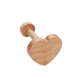 Country Heart Wooden Curtain Single Holdback - thumbnail 2