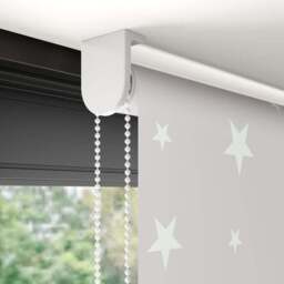Night Glow in the Dark Flame Retardant Blackout Made to Measure Roller Blind - thumbnail 5