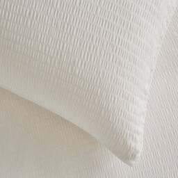Larken Seersucker Duvet Cover and Pillowcase Set - thumbnail 5