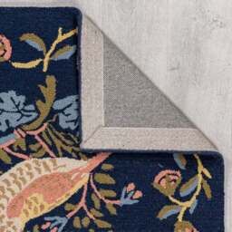 William Morris At Home Strawberry Thief Wool Rug - thumbnail 3