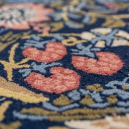 William Morris At Home Strawberry Thief Wool Rug - thumbnail 2