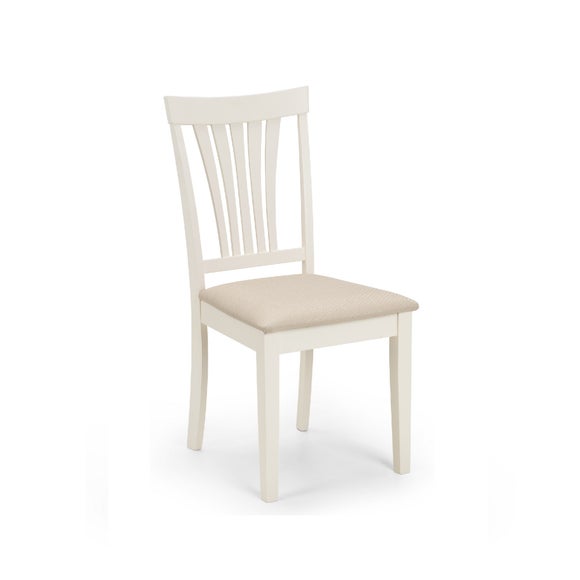 Stanmore 4 Seater Round Dining Table with 4 Chairs, Off White - image 1