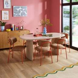 Elements Cooper Dining Chair, Tonal Boucle - thumbnail 2
