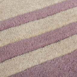 Lois Scallop Border Wool Circle Rug - thumbnail 2