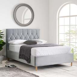 Loxley Velvet Bed Frame - thumbnail 1