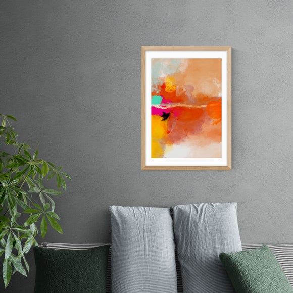 East End Prints Yellow Blush II Framed Print - image 1