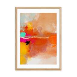 East End Prints Yellow Blush II Framed Print - thumbnail 2