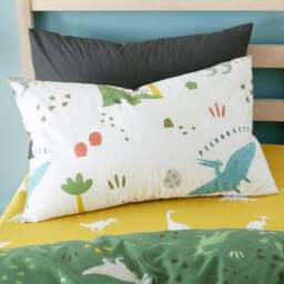 Dino Duvet Cover and Pillowcase Set - thumbnail 2