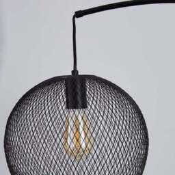 Harrison Arc Black Floor Lamp - thumbnail 3