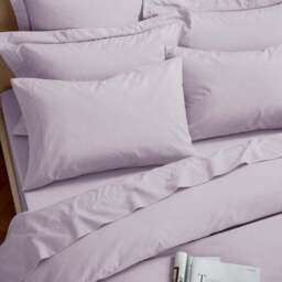 Dorma Crisp & Fresh 400 Thread Count Egyptian Cotton Percale Duvet Cover - thumbnail 3