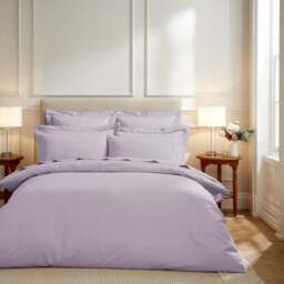 Dorma Crisp & Fresh 400 Thread Count Egyptian Cotton Percale Duvet Cover - thumbnail 1