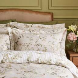Dorma Cherwell 300 Thread Count 100% Cotton Sateen Oxford Pillowcase Pair