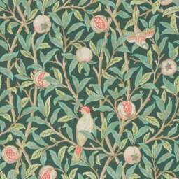 Jolene William Morris Bird & Pomegranate Print Velvet 3 Seater Sofa - thumbnail 6
