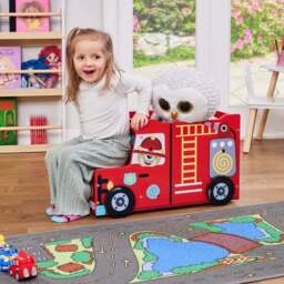 Liberty House Toys Fire Engine Toy Box - thumbnail 2