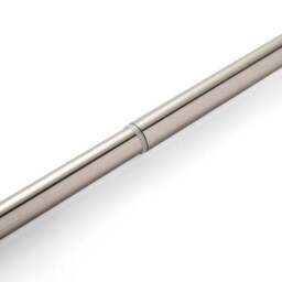Faceted Ball Extendable Metal Eyelet Curtain Pole - thumbnail 3