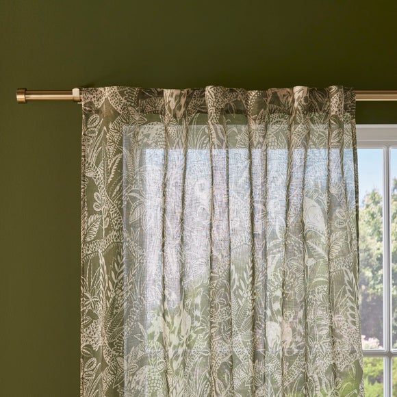 Natures Exhibitionist Tab Top Voile Panel - image 1
