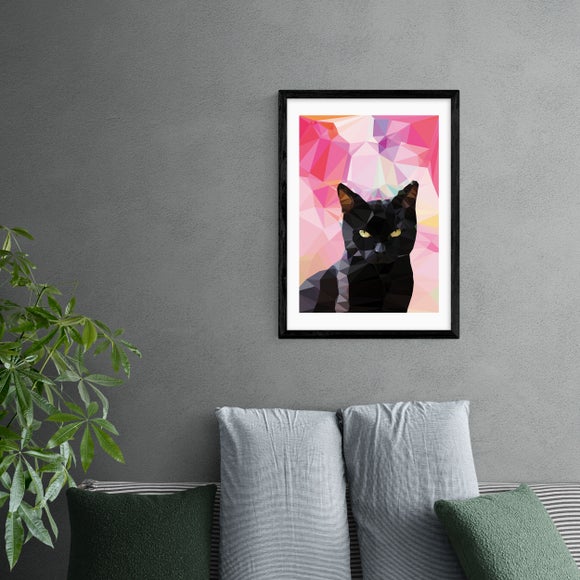 East End Prints Black Cat Print - image 1