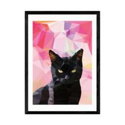 East End Prints Black Cat Print - thumbnail 2