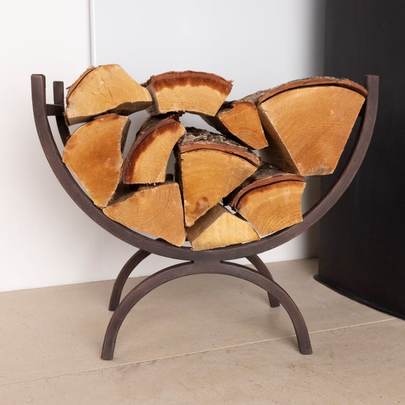 Snug - Fireside Rosewood Iron Firewood Holder - image 1