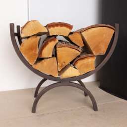 Snug - Fireside Rosewood Iron Firewood Holder - thumbnail 1