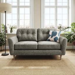 Sven Chunky Chenille 2 Seater Sofa - thumbnail 1