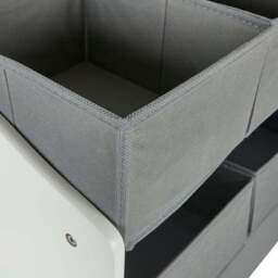 Toy Organiser Grey and White - thumbnail 5