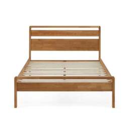Scandi Mid Century Wooden Bed Frame - thumbnail 6