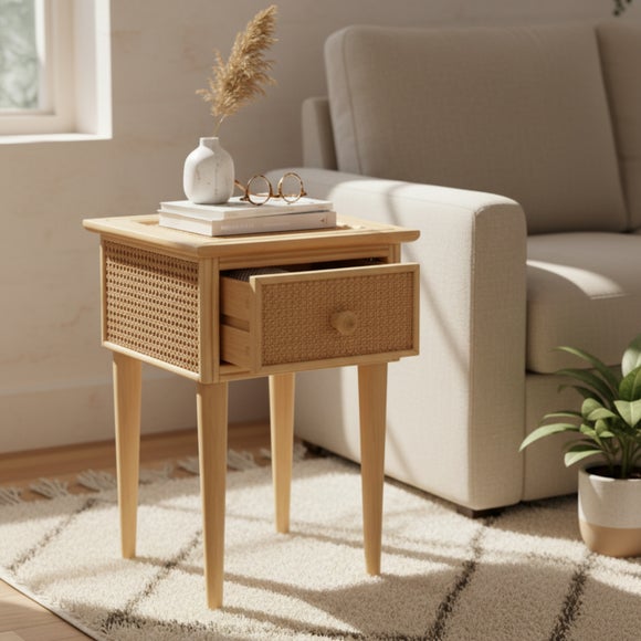 Desser Chester Rattan Side Table - image 1