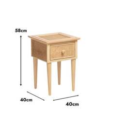 Desser Chester Rattan Side Table - thumbnail 5