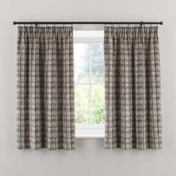 Roxana Cut Velvet Pencil Pleat Curtains - thumbnail 2