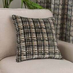 Roxana Cut Velvet Pencil Pleat Curtains - thumbnail 5