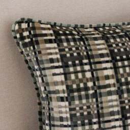 Roxana Cut Velvet Pencil Pleat Curtains - thumbnail 6