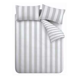 Catherine Lansfield Cove Stripe Duvet Cover and Pillowcase Set - thumbnail 6