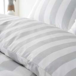 Catherine Lansfield Cove Stripe Duvet Cover and Pillowcase Set - thumbnail 5