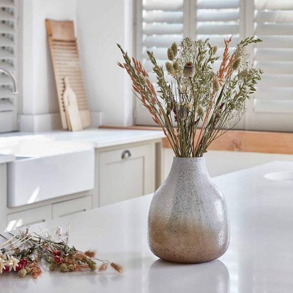 Verre Round Frosted Glass Vase - image 1