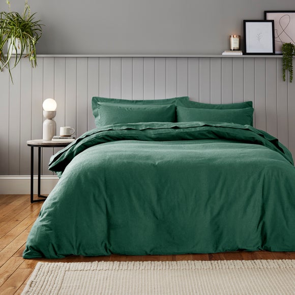 Soft & Cosy Luxury 100% Brushed Cotton Duvet Cover & Pillowcase Set - image 1