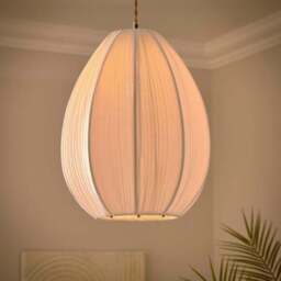 Presley Pleated Easy Fit Curved Lamp Shade - thumbnail 2