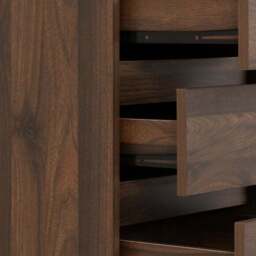 Walker 3 Drawer Bedside Table - thumbnail 5