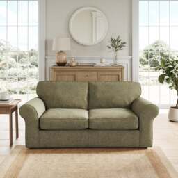 Flori Soft Chenille 2 Seater Sofa Bed - thumbnail 1