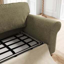 Flori Soft Chenille 2 Seater Sofa Bed - thumbnail 3