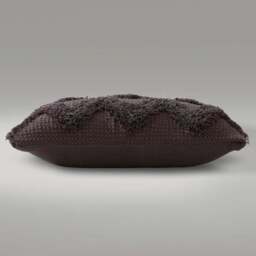 Zig Zag Tufted Cotton Cushion - thumbnail 4